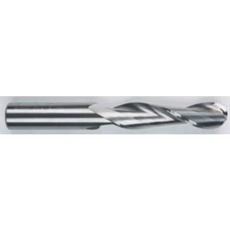 Morse End Mill, Ball Nose Center Cutting Long Length Single End, Series 5956C, 34 Diameter Cutter, 5 O 90488